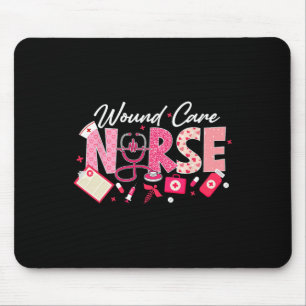Cute Wound Care Nurse Life Happy Valentine's Day S Mouse Mat