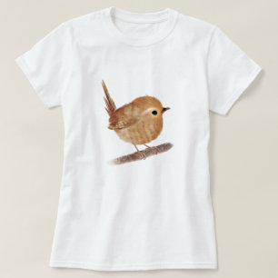 Cute Wren Bird Lovers t shirts
