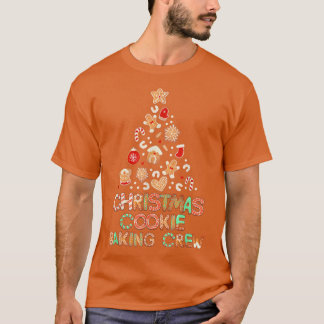 Cute Xmas Family Matching Christmas Cookie Baking  T-Shirt
