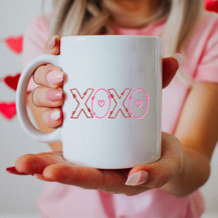 Cute XOXO, Minimalist XOXO Coffee Mug