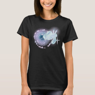 Cute Y2K Glossy Balloon Bunny Magic Stars T-Shirt