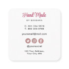 Cute Yarn Heart Knitting Needles