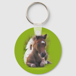 Cute Yearling Foal keychain
