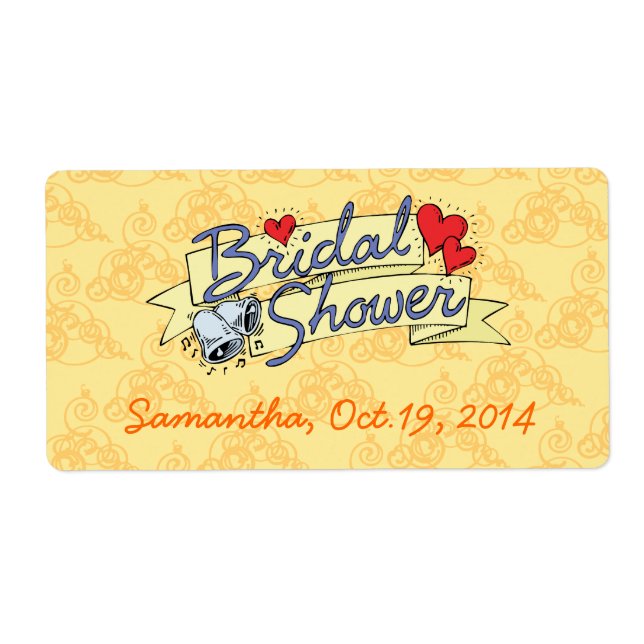Cute Yellow Bridal Shower (Front)