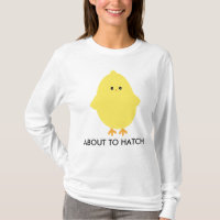 Cute Yellow Chick About to Hatch Graphic