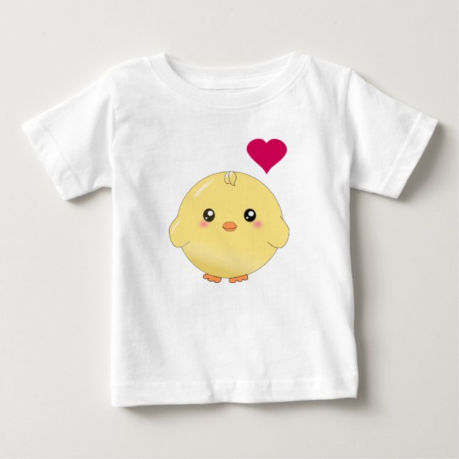 Cute yellow chick baby T-Shirt (Front)