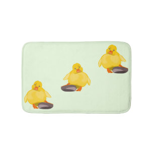 Cute Yellow Duck Bath Mat