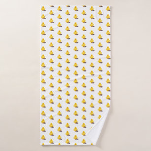 Cute Yellow Duck Bath Towel
