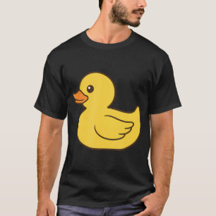 Cute Yellow Duck Cartoon Farm Animals Bath Toy T-Shirt