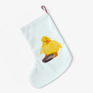Cute Yellow Duck Christmas Stocking