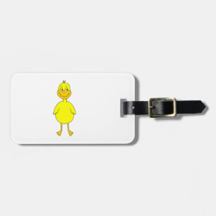 Cute Yellow Duck. Luggage Tag
