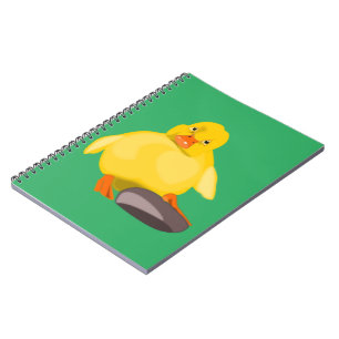Cute Yellow Duck Notebook