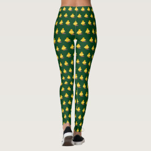 Cute Yellow Duckling Leggings Your Colours