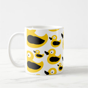 Cute yellow ducklings coffee mug
