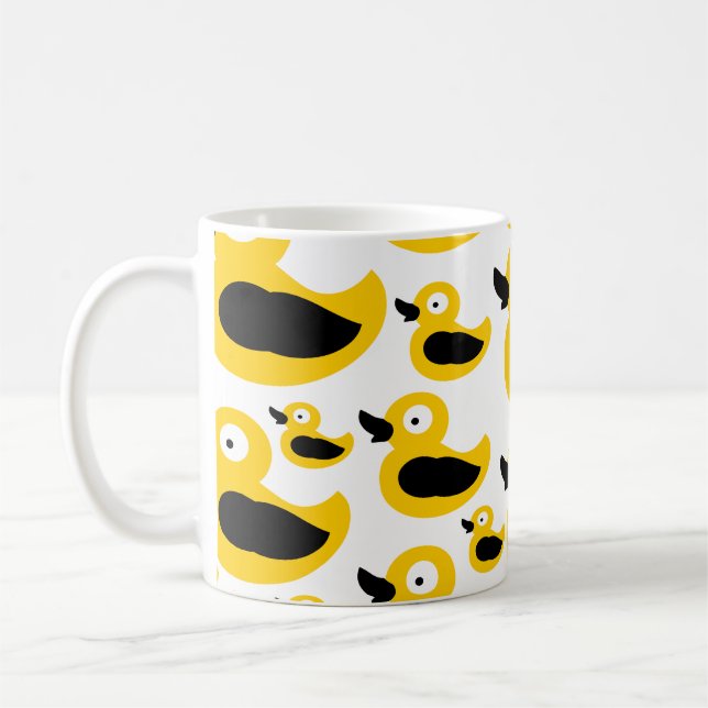 Cute yellow ducklings  coffee mug (Left)