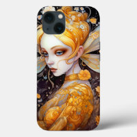 Cute Yellow Fairy Fantasy Art