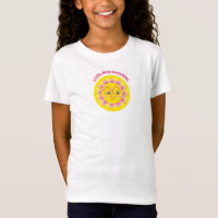 Cute Yellow Happy Sunshine Girl T-shirt