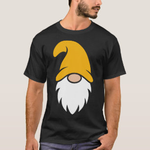 Cute Yellow Hat Christmas Gnome T-Shirt