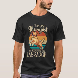 Cute Yellow Lab Dog Labrador Retriever T-Shirt