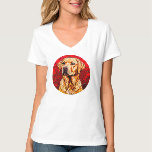 Cute yellow labrador T-Shirt