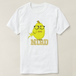 Cute Yellow Nerd Bird T-Shirt