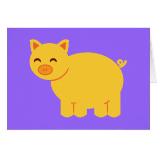 Cute Yellow Piggy