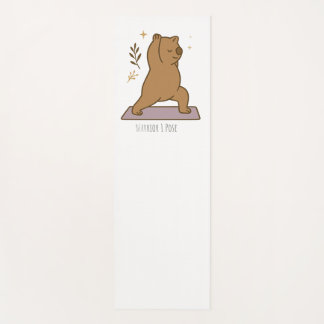 Cute Yoga Mat - Fun Gift for Yogis