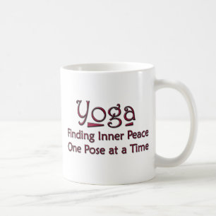 Cute Yoga Saying Coffee Mug
