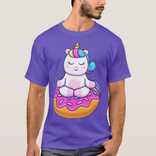 Cute Yoga UnicornYoga mat Flexibility Funny Yoga M T-Shirt
