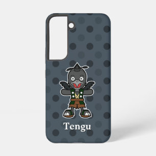 Cute Yokai Karasu Tengu Japanese Folklore Samsung Galaxy Case