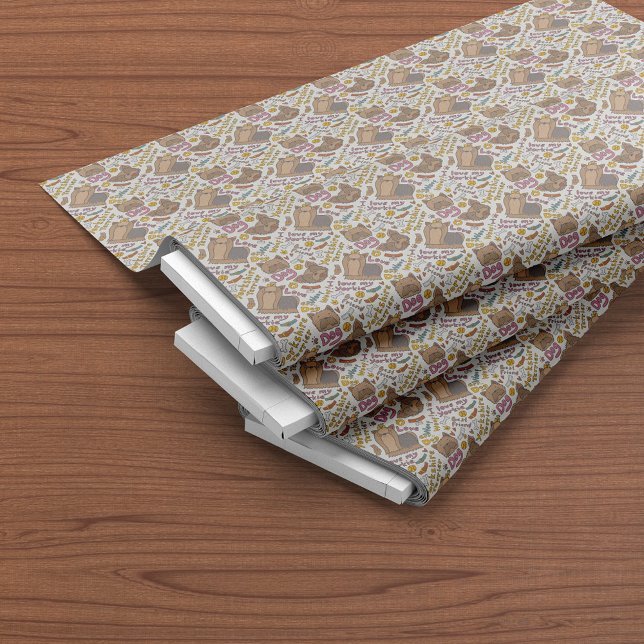 Cute Yorkie Dog Cartoon Seamless Pattern Fabric (Creator Uploaded)