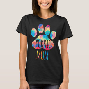 Cute Yorkie Mom Tshirt For Yorkshire Terrier Owner