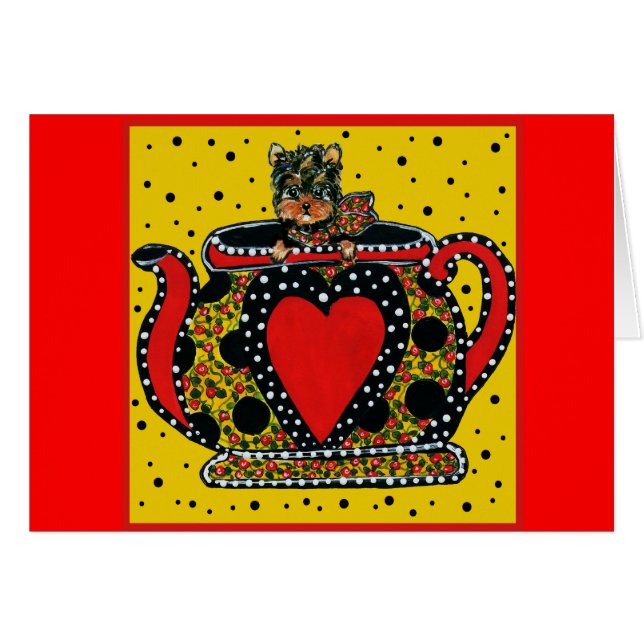 Cute Yorkie Poo (Front Horizontal)