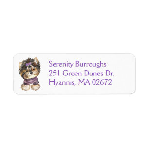 Cute Yorkie Puppy Dog Lover Yorkshire Terrier