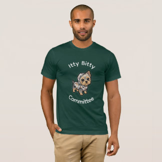 Cute yorkie short sleeve T-shirt