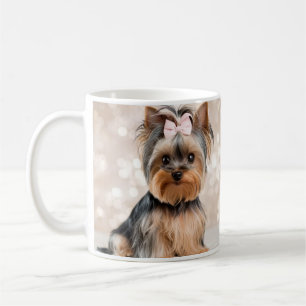 Cute Yorkshire Dog Mug