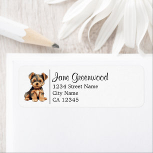 Cute Yorkshire Terrier Dog Name And Address