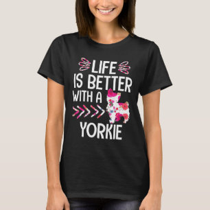 Cute Yorkshire Terrier Dog Owner Lover Funny Yorki T-Shirt