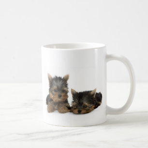 Cute Yorkshire Terrier puppies Coffee Mug