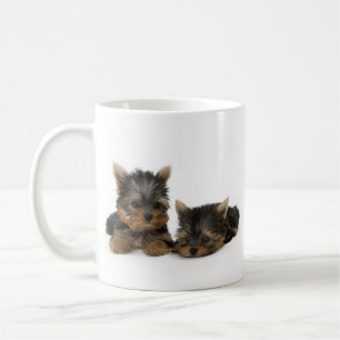 Cute Yorkshire Terrier puppies Coffee Mug