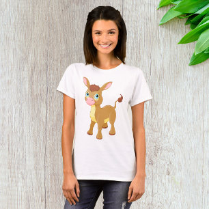 Cute Young Donkey with Big Blue Eyes T-Shirt