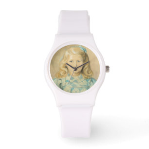 Cute Young Girl With Blonde Hair Watch