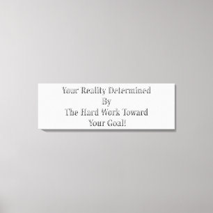 Cute Your Reality Design Meant For You!  Mug Canva Canvas Print