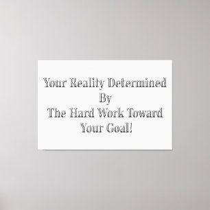 Cute Your Reality Design Meant For You!  Mug Canvas Print
