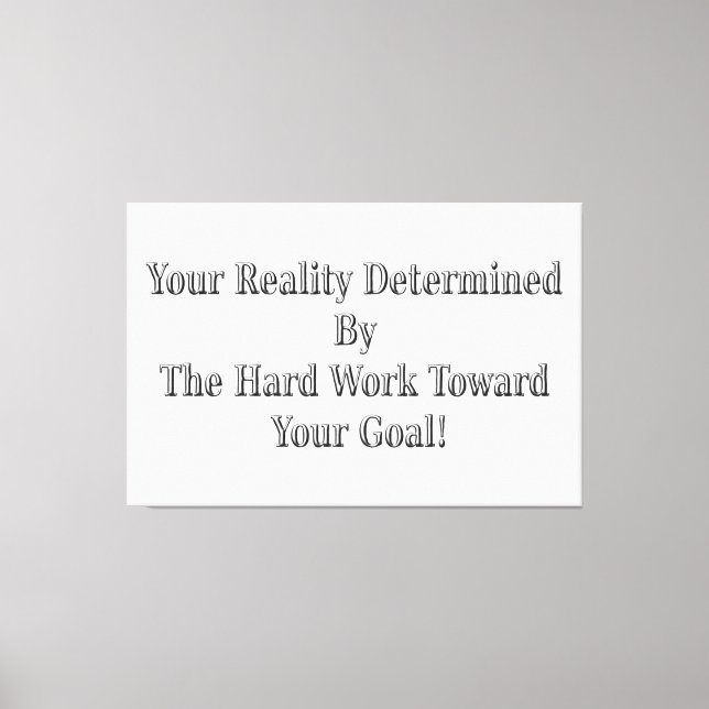 Cute Your Reality Design Meant For You!  Mug Canvas Print (Front)