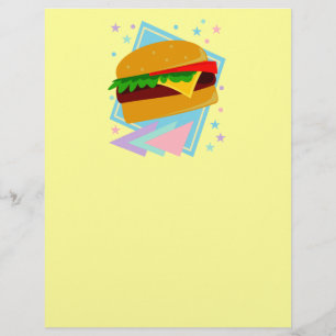 Cute Yummy Burger Flyer