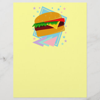 Cute Yummy Burger Flyer