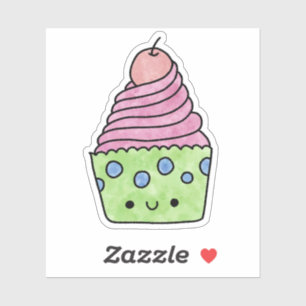 Cute yummy cupcake