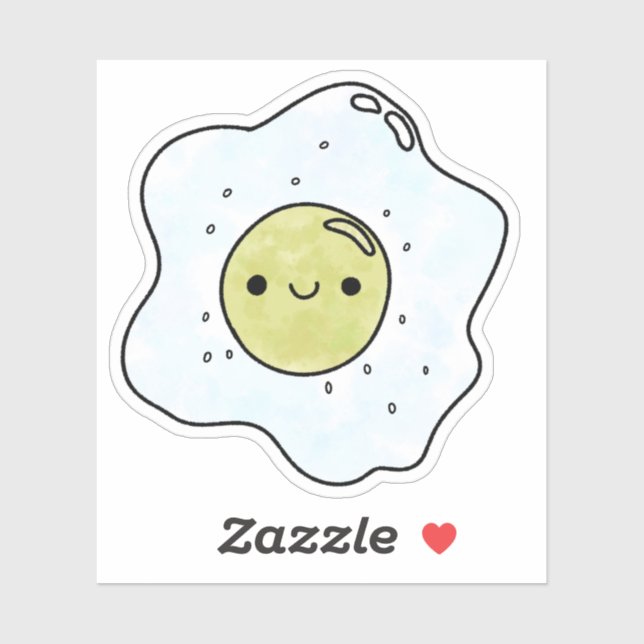 Cute yummy sunny side up egg (Sheet)
