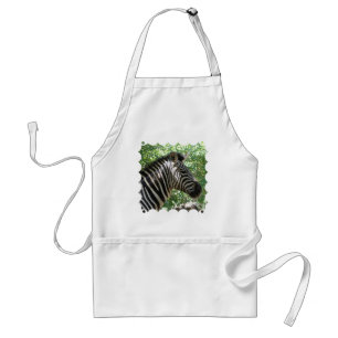 Cute Zebra Apron